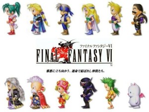 Final Fantasy VI Title & Characters