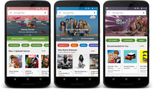 Google Play Store Redesigned