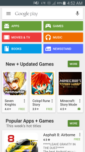 Play Store - Pre-Redesign