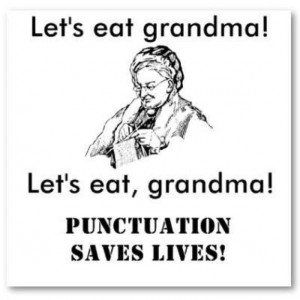 Punctuation - Let's Eat Grandma!