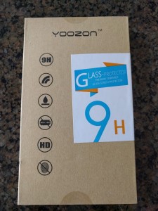 Yoozon Tempered Glass Screen Protector - Packaging
