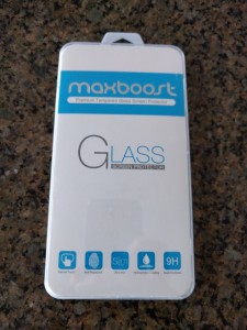 Maxboost Tempered Glass Screen Protector - Packaging