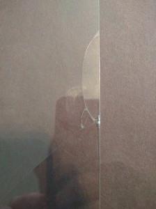 Yoozon Tempered Glass Screen Protector - Crack