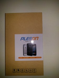 Pleson Tempered Glass Screen Protector - Packaging