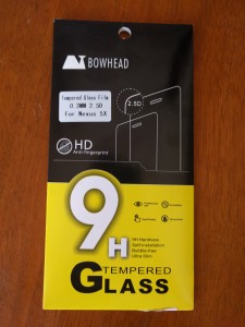 Bowhead Tempered Glass Screen Protector - Packaging