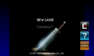 Final Fantasy 7 - New Game