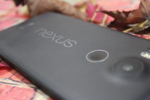 Nexus 5X Fingerprint Scanner Close-Up