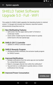 SHIELD Tablet - 5.0 Update